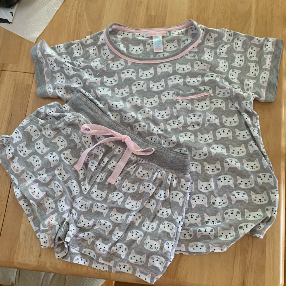 Cat pajamas - Size Small